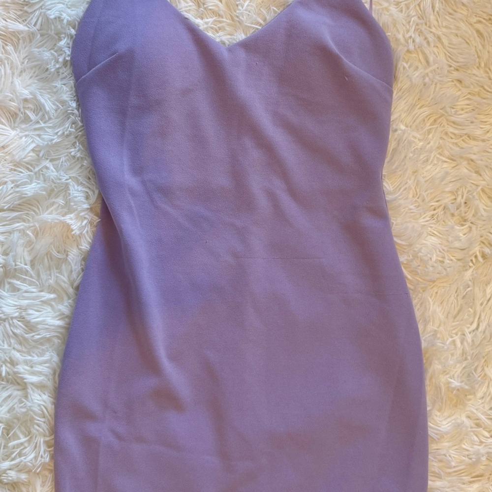 Elegant Lavender Dress